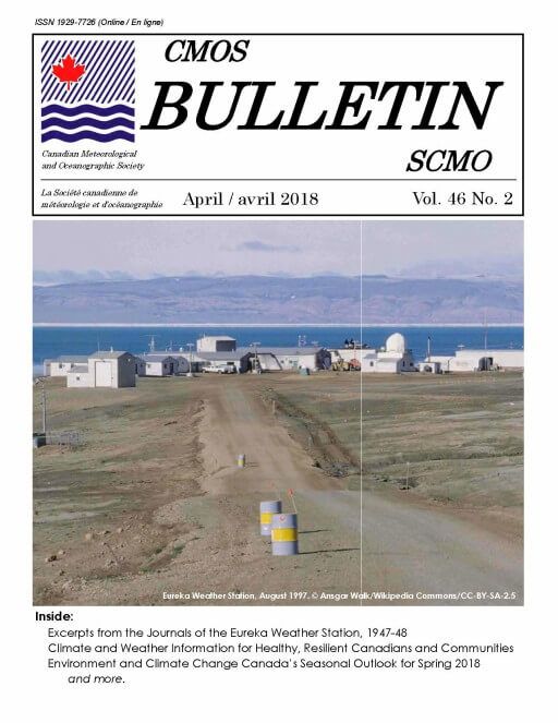 Vol.46 No.2 cover CMOS Bulletin