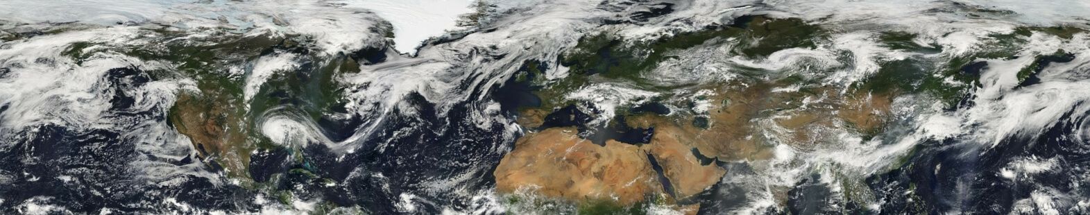 satellite map of the world banner image for weathercasters story