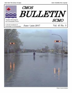 Cover image is a photograph of a man walking away from the camera down a deserted, flooded, city street.