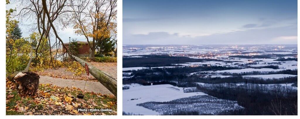 Canada's Top Ten weather stories for 2019 shows wind-fallen branches and melting ice on open water